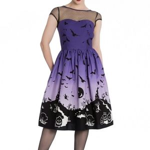 Hell Bunny halloween swing dress sz 2x
